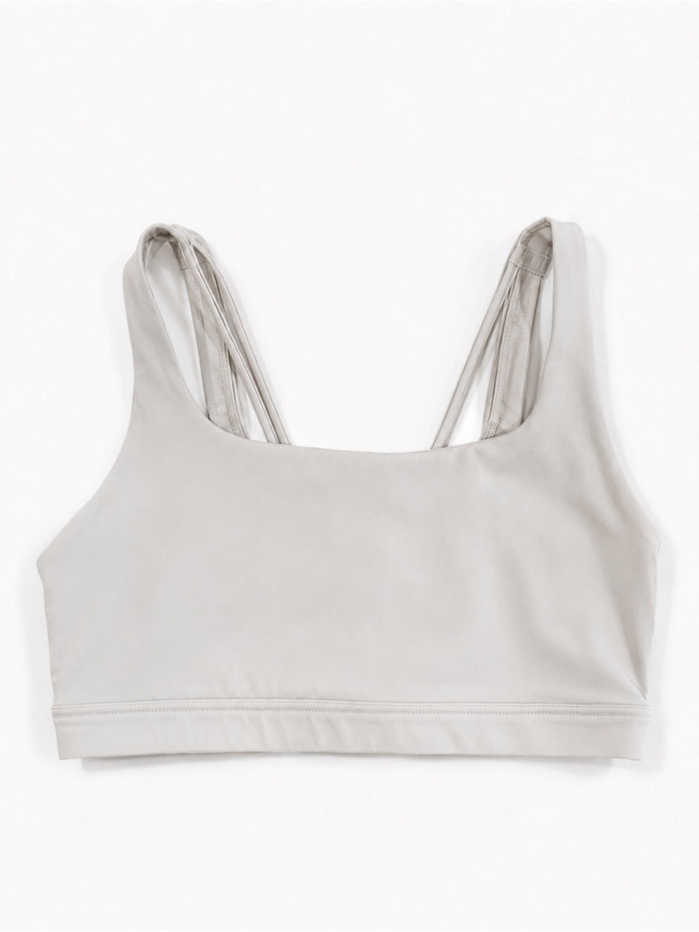 ✨ Athleta Sports Bra White Workout Top Size M ✨ - Picture 2 of 8